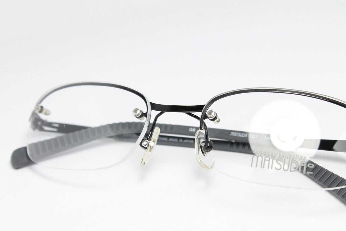 MATSUDA 14628 BK 53-18 Original Vintage Eyeglasses Frame Black