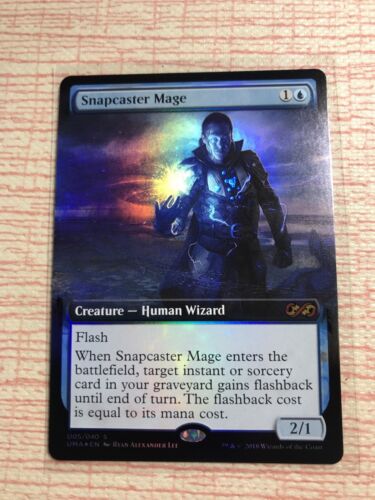 FOIL Snapcaster Mage Box Topper Ultimate Masters PACK FRESH UNPLAYED NM to mint - Picture 1 of 13