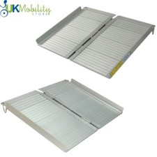 Portable Lightweight Folding Suitcase Access Ramp Mobility Wheelchairs Scooters