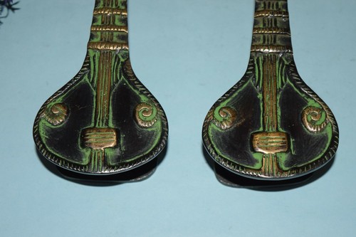 Brass Veena Drawer Handles Vintage Style Handmade Sitar Kitchen Door Pull EK50 - 第 4/11 張圖片