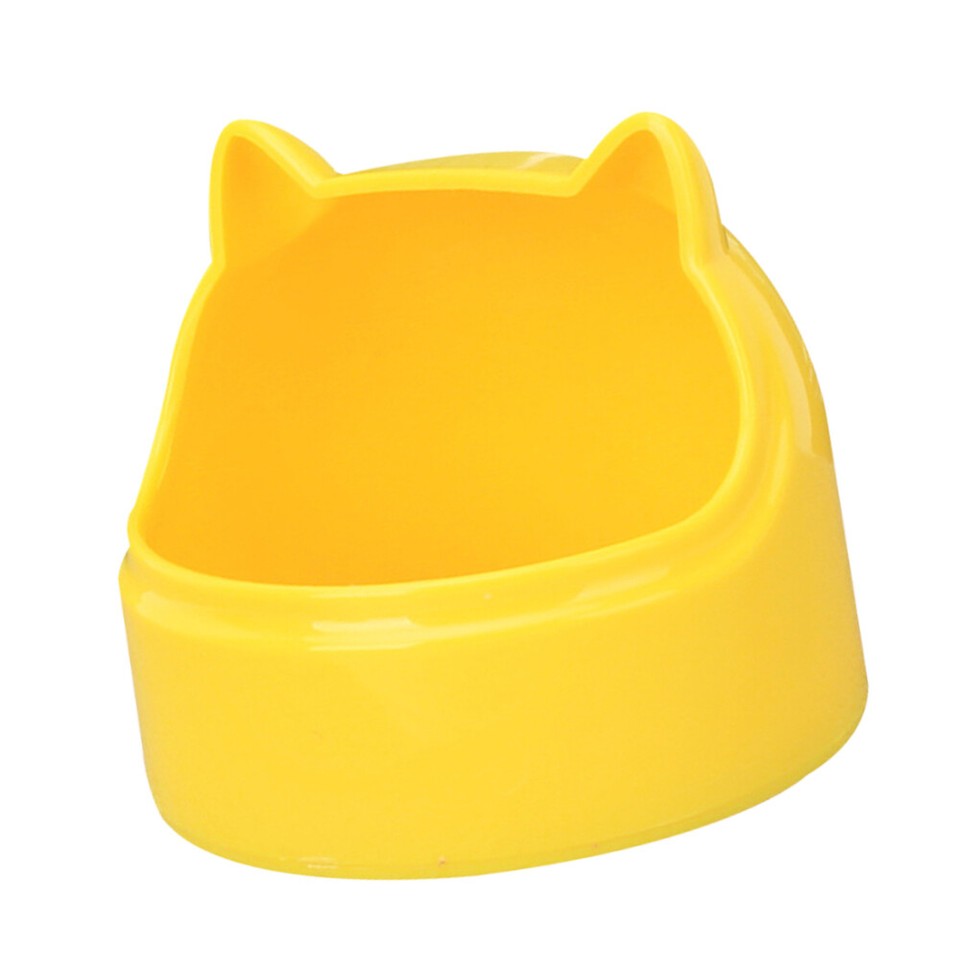 Plastic Cat Ear Food Box Automatic Dog Feeder Hamster Feeding