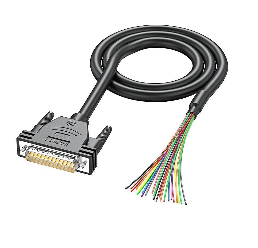DB25 25 Pin RS232 Serial D-SUB 25Pin Male Female Shielded Cable