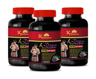 mucuna glutathione mucuna pruriens powder, L-DOPA 99% Extract 350mg, improves sleep 3B