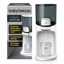 Baby Brezza Instant Baby Bottle Warmer - Fast Water Warmer Instantly Dispense...