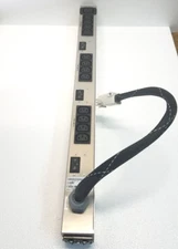 EMC 100-885-003 PDU 200-240VAC 24A 50/60Hz Power Strip CARLING TECHNOLOGIES