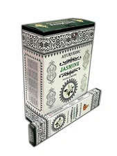 Ayurvedic JasmineMasala Incense Sticks Agarbatti Pack of 12X15gm Each 180 Sticks