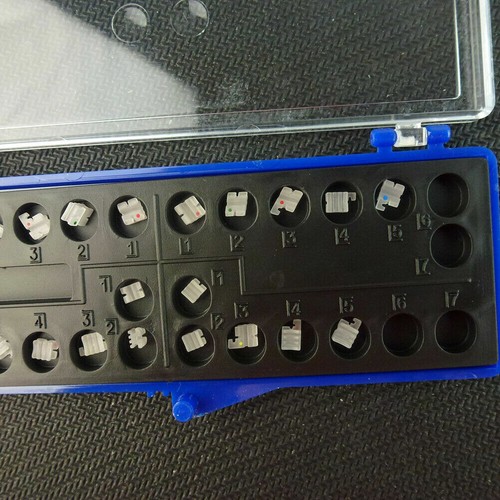Dental Braces Clear Ceramic Brackets Orthodontic Roth/MBT 022 3/345 Hooks 5Packs - Picture 3 of 10