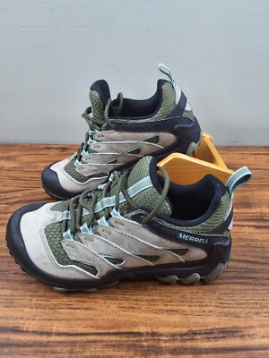 Merrell Hiking Shoes Womens Size Chameleon Select Grip Dusty