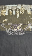 Vintage 90's Aerosmith Nine Lives World Tour Concert T Shirt Men's Size L 1999