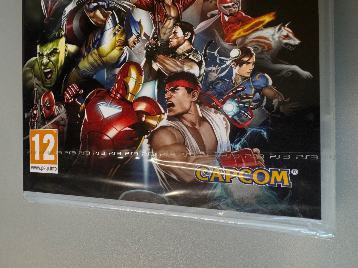 Marvel vs. Capcom 3: Fate of Two Worlds - Replacement PS3 Cover & Case. NO GAME