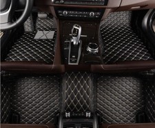 For Chevrolet Silverado 1500 2010-2024 Waterproof Carpet Car Floor Mats