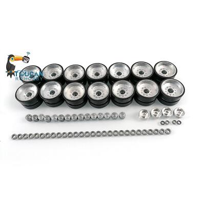 Henglong Metal Road Wheels Spare Part of 1/16 USA M1A2 Abrams 3918 RC Tank Model