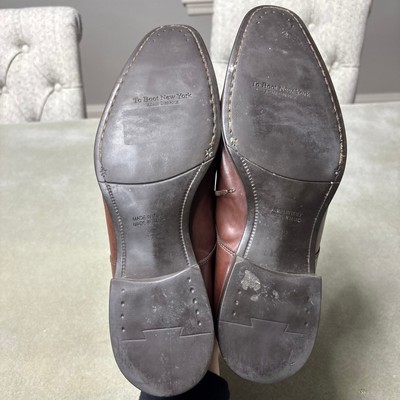To Boot New York Buchanan Plain Toe Derby Men display picture 1