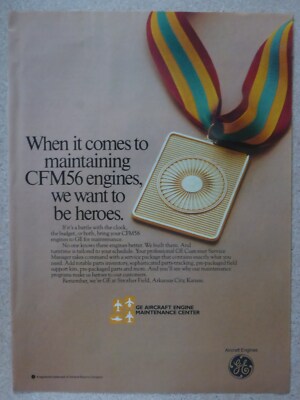 7/1987 PUB GENERAL ELECTRIC AIRCRAFT ENGINE WARTUNG CFM56 ENGINE SNECMA AD