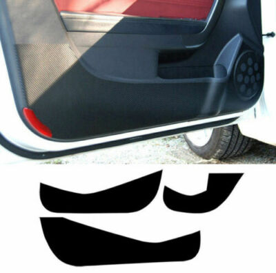 Anti Scratch 4D Carbon Türschutz Abdeckung Schwarz für 2011 2015 Hyundai Velo...