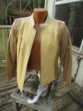 Bradley, Bayou Women's Leather Jacket ,Tan,New Old Stock ,Tan / Brown NOS !