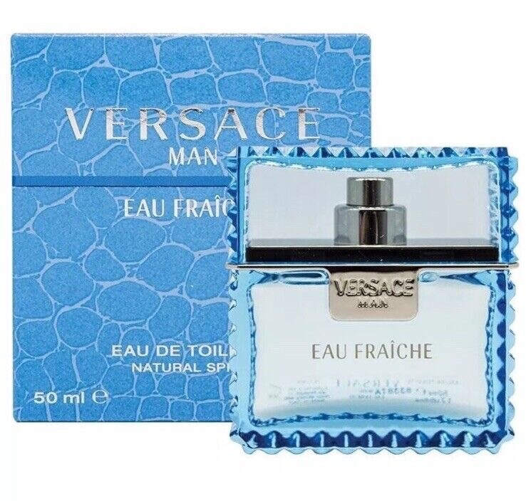 NIB Versace Man Eau Fraiche Eau De Toilette 50ml/1.7 oz