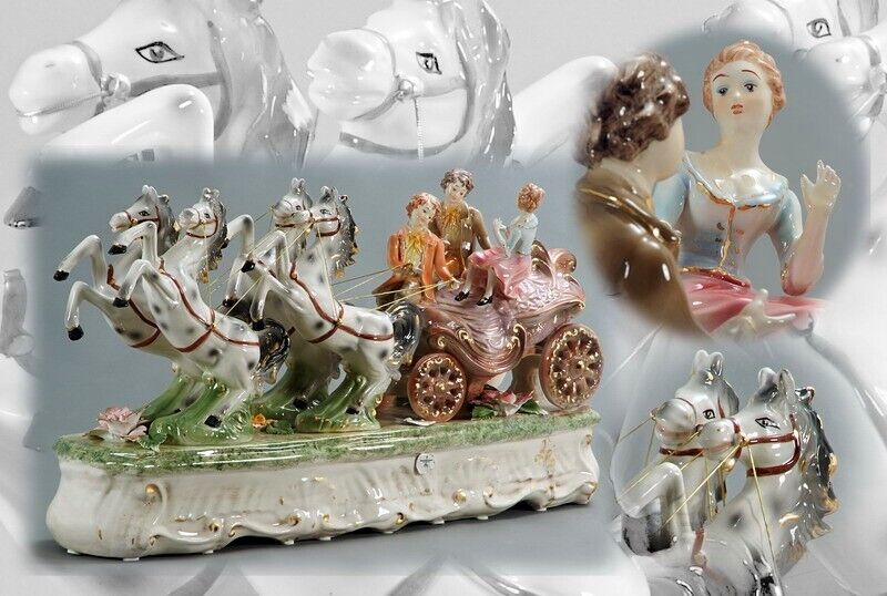 Capodimonte Carriage  made in italy