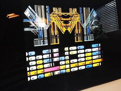 StAr TrEk DS9  prop HOLODECK circuit computer  lcars transparent print EXCELLENT