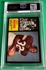 1962 Topps Jim Brown Rp Signed Cut - PSA/DNA - Cleveland Browns