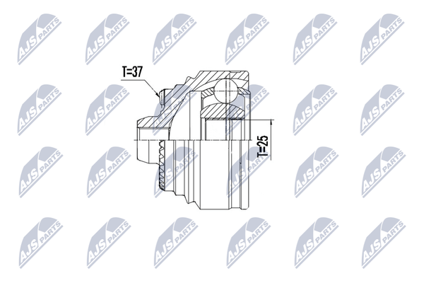 NPZ-BM-027 NTY Gelenksatz, Antriebswelle FüR BMW-image