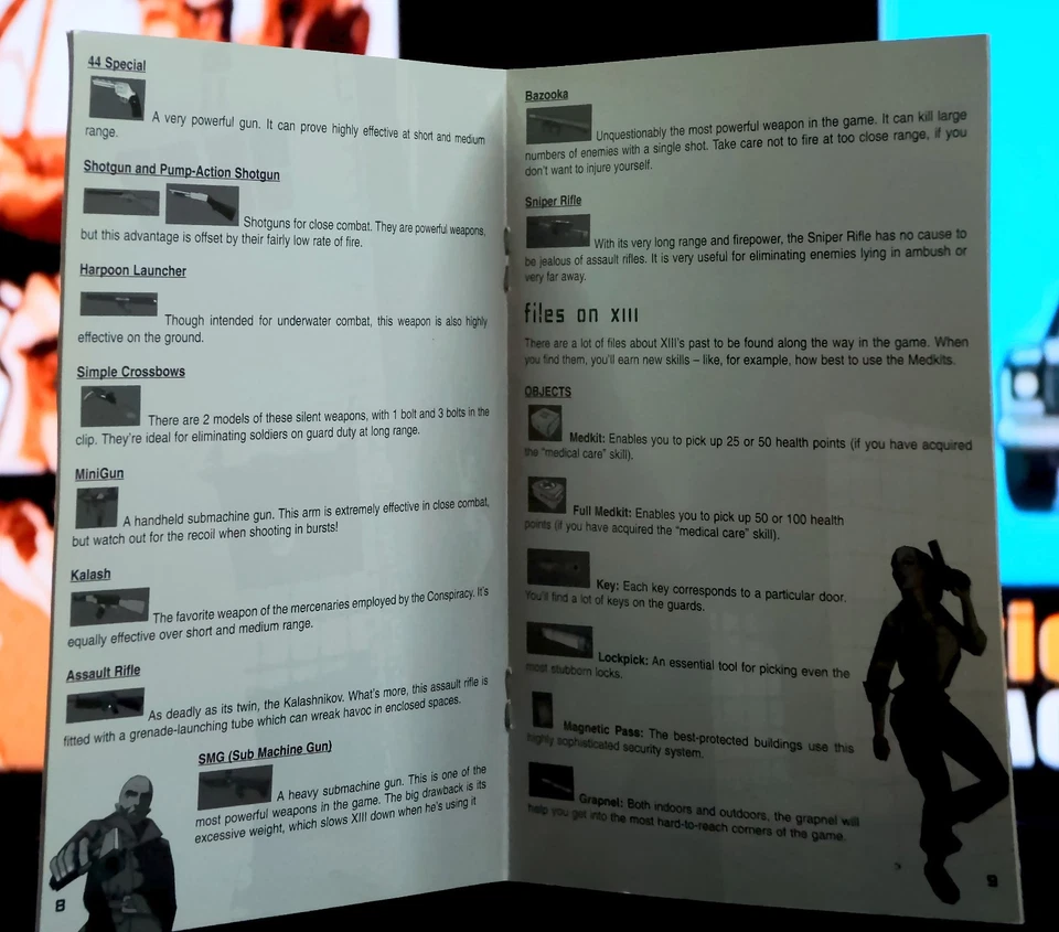 XIII 13 Retro PC Game Full Art Cover by Ubisoft [CIB Complete] Shooter FPS - Image 3 of 4