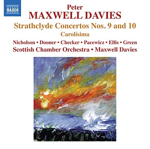 8572356 Scottish Co:maxwell Davies Maxwell Davies: Strathclyde Concertos 9 10 CD