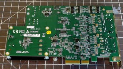 ADLINK PCIe-GIE74 PRO 4-Channel PCI Express GigE Vision 120W PoE+ Frame Grabber