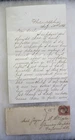 1864 letter from Pvt Chas. R. Dougherty to Asst Surg in D.C.- War Injury issues