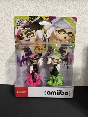 Nintendo Splatoon amiibo Squid Sisters Callie and Marie Sealed New