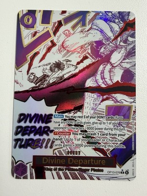 Devine Departure OP13-076 V.2 Alternate Art EnglischOne Piece TCG