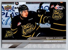 Nolan Flamand 2024-25 Upper Deck CHL #218 Brandon Wheat Kings