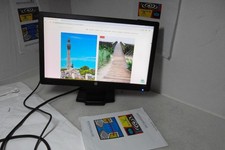 HP W2081d 20" LED Backlit Monitor Widescreen VGA DVI 16:9 1600x900 671077-090