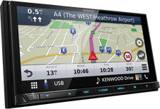 Kenwood DNX9190DABS 7" Wireless CarPlay Android Auto Garmin GPS Navigatore satellitare CD/DVD