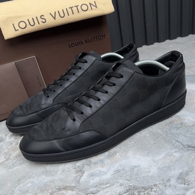 Louis Vuitton Offshore Sneaker Damier Schwarz Nylon 9,5 LV oder 10,5 US oder ...