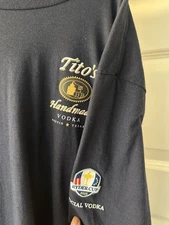 Ryder Cup  T-Shirt Tito’s Vodka  Print Special Edition 2Xl