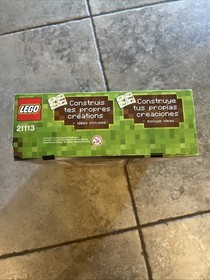 Lego Minecraft (21113) Complete With Box, Manual, and Extra Pieces (RETIRED)