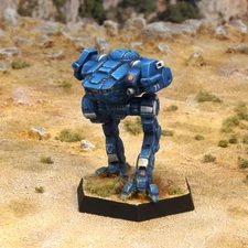 Painted BattleTech Miniature Cicada Mech - Aragon Borderers Davion Fed Suns