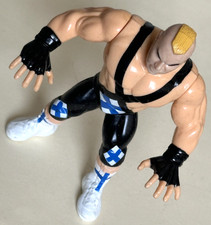 WWF Ludvig Borga Wrestling Action Figure Series 11 (Green Card) 1994 Hasbro WWE