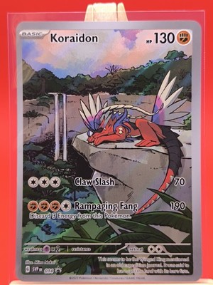 how rare is koraidon pokemon card 116/191 Koraidon