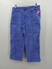 Pre-Owned Fresh Produce Blue Size Small Casual Pants