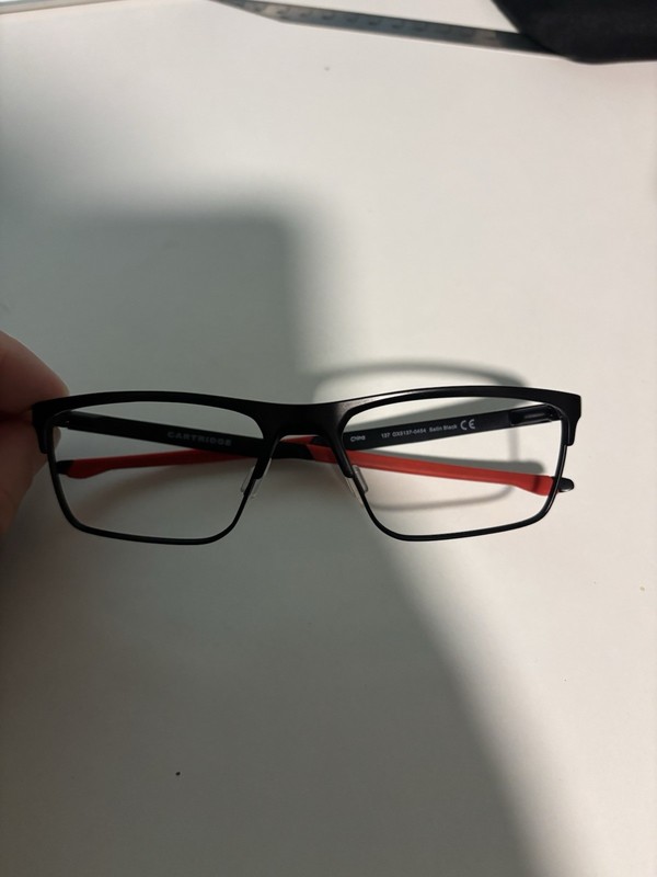 Oakley CARTRIDGE OX5137-0454 Titanium Satin Black Eyeglasses Frames 54-17mm