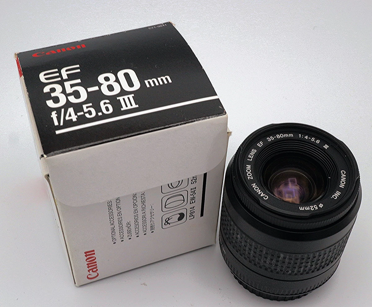 Canon 35-80mm f/4-5.6 Camera Lenses for sale - eBay