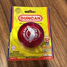 Duncan Butterfly Yo-Yo Red Sealed NEW 3124BU-DE Classic Genuine