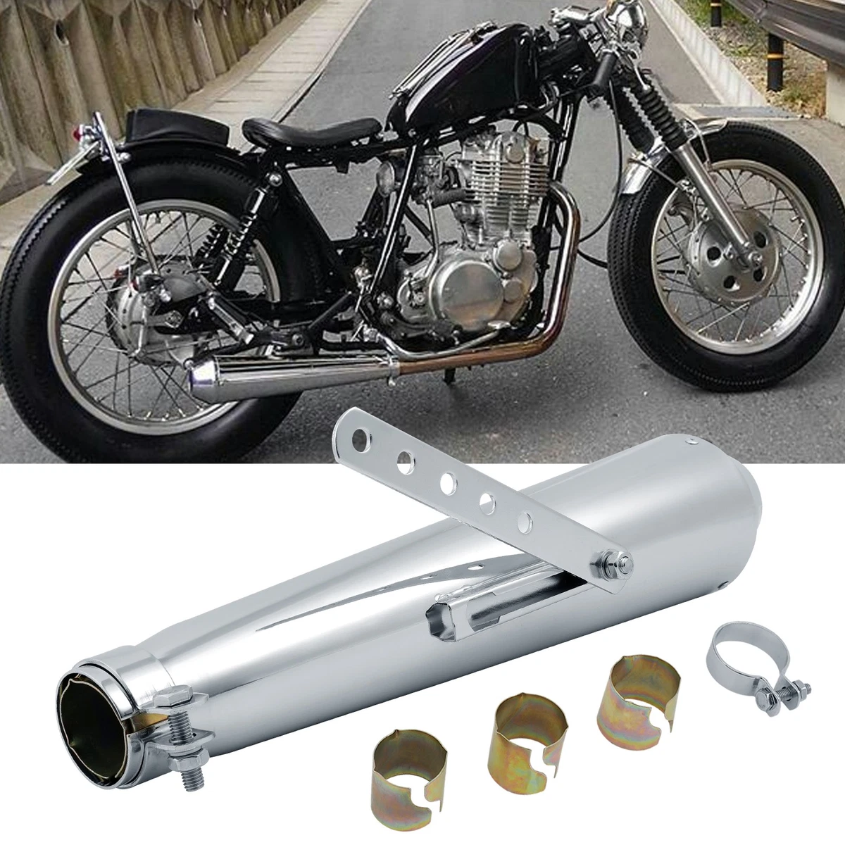 Motorcycle Exhausts & Exhaust System Parts for Yamaha SR400 for