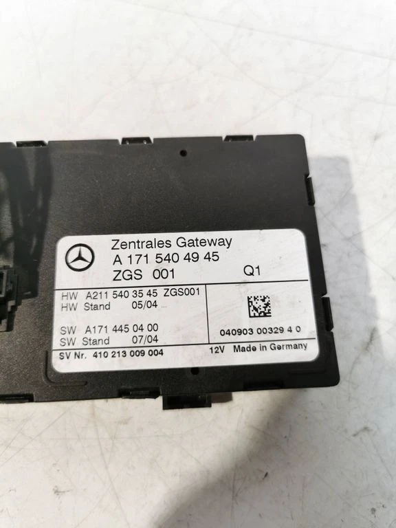Modulo di controllo gateway benzina Mercedes SLK R171 2005 A1715404945 120kW - Immagine 3 di 3