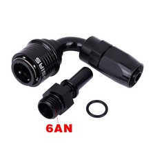 Quick Connector Fittings An6 6an 90 Degree For Fuel Pump Hanger Fuel Surge Tank