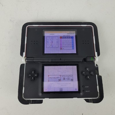 Nintendo DS Lite Crimson - Red/Black (Does not include Charger)