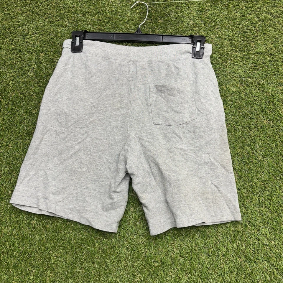 Bermuda Polo Ralph Lauren Masculina Grande Pônei Grande Cinza Poliéster Lounge Sem Cordão - Imagem 2 de 4