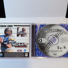 SEGA Sports World Series Baseball 2K2 Sega Dreamcast Multiplayer NTSC-U/C E